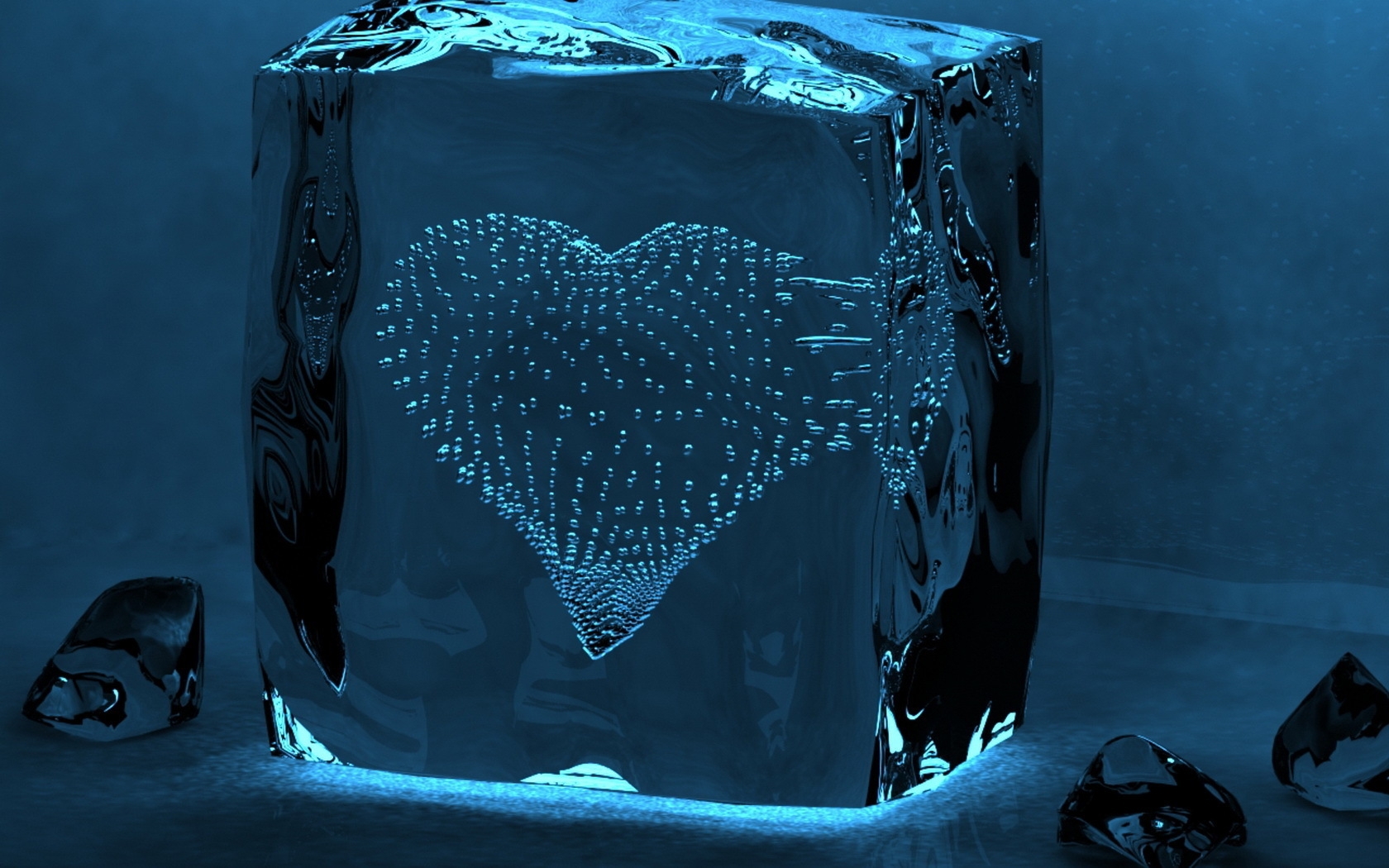 Laden Sie das Eis, Herzen, Hintergrund-Bild kostenlos auf Ihren PC-Desktop herunter