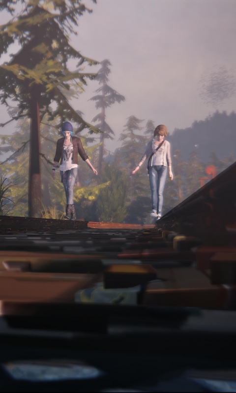 Handy-Wallpaper Computerspiele, Max Calfield, Chloé Preis, Life Is Strange kostenlos herunterladen.