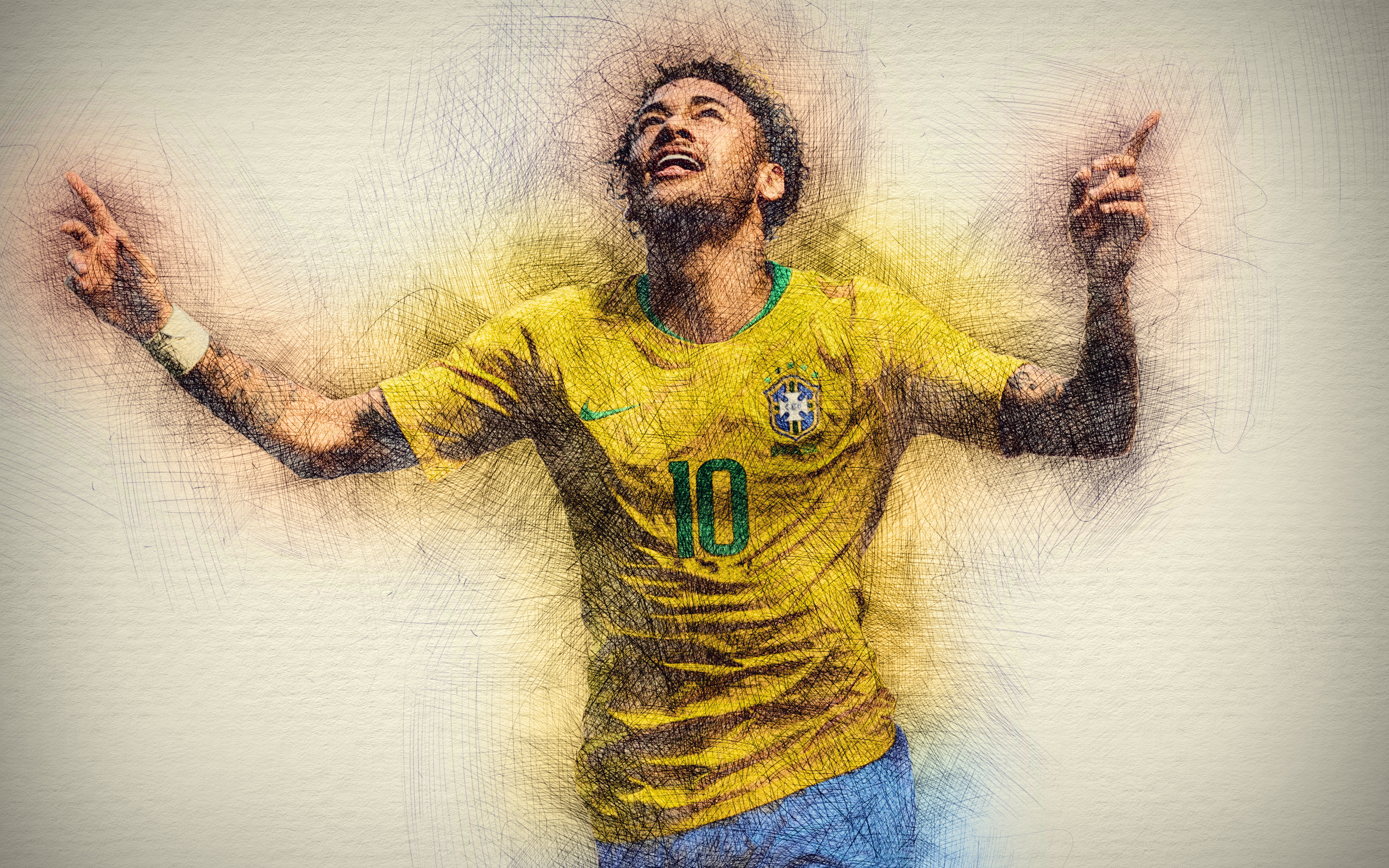 Download mobile wallpaper Sports, Soccer, Brazilian, Neymar for free.