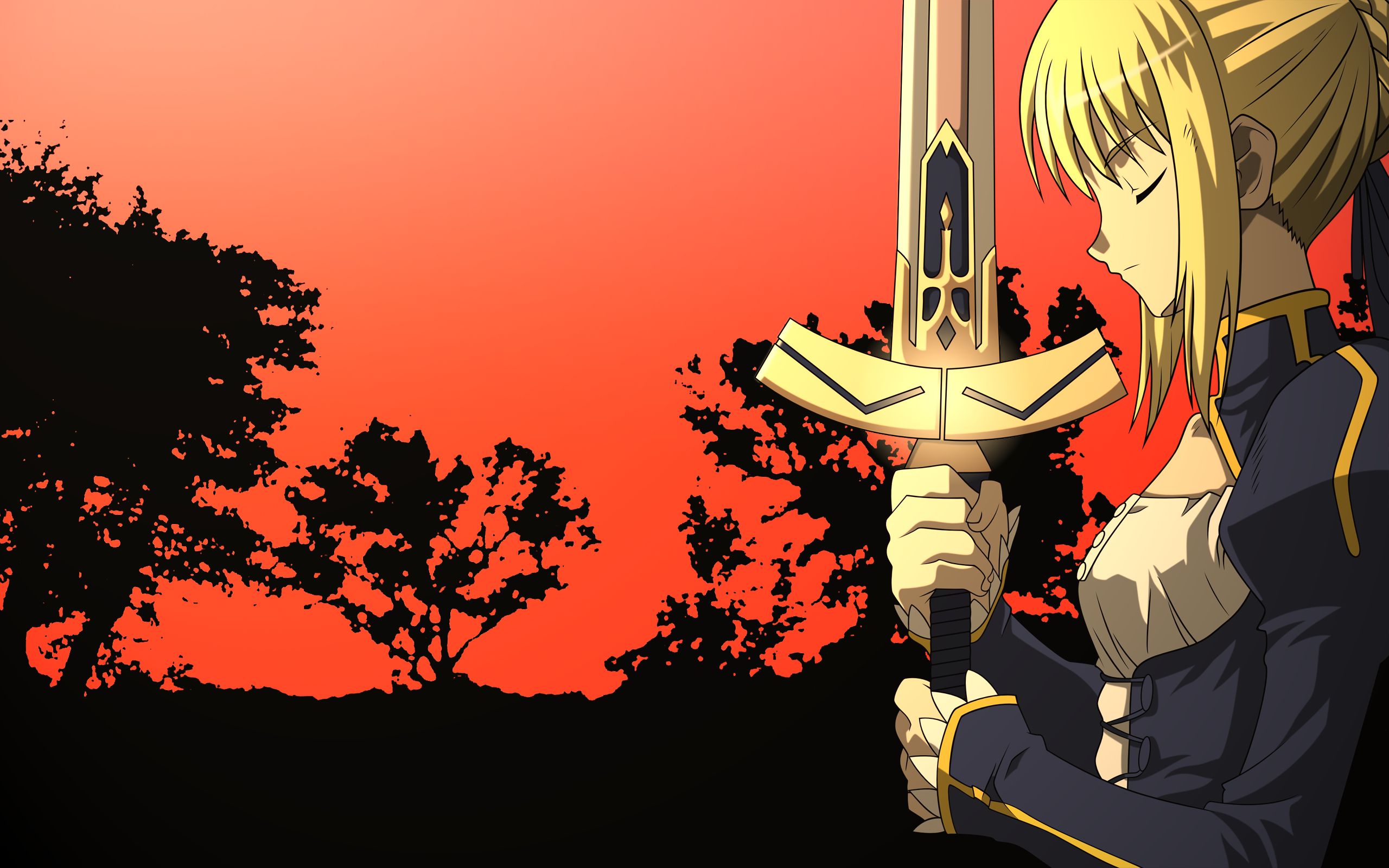 Descarga gratuita de fondo de pantalla para móvil de Fate/stay Night, Sable (Serie Destino), Serie Del Destino, Animado.