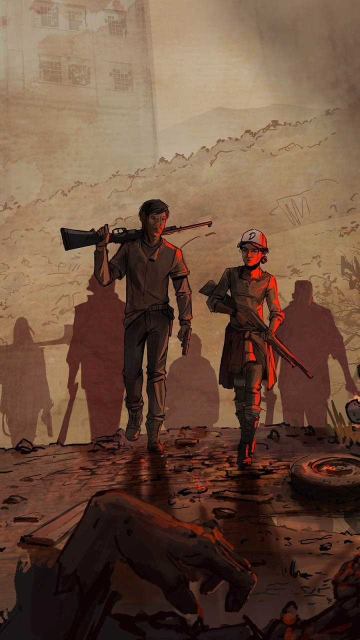 Download mobile wallpaper Video Game, Zombie, The Walking Dead, Clementine (The Walking Dead), The Walking Dead: A New Frontier for free.