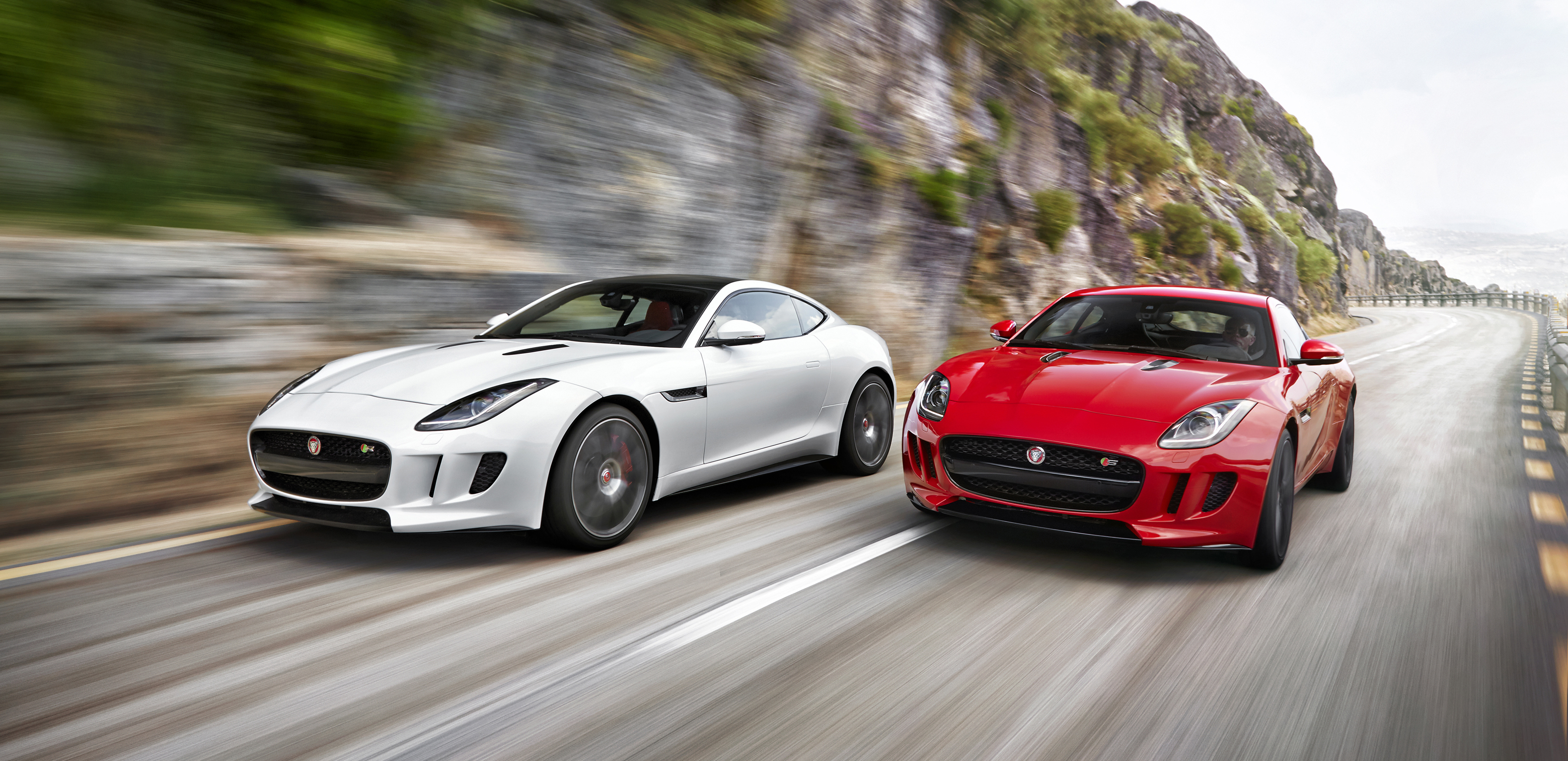 vehicles, jaguar f type, car, jaguar cars, motion blur, supercar, white car, jaguar