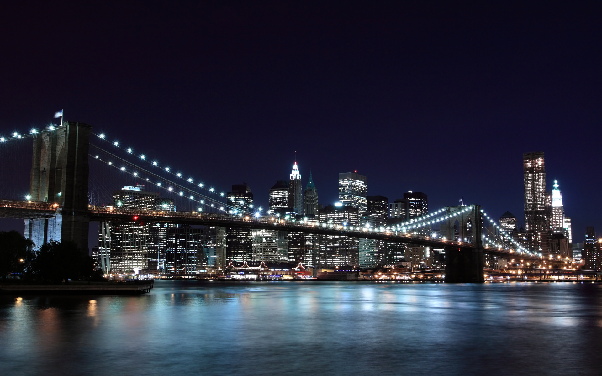 271310 descargar fondo de pantalla manhattan, puente de brooklyn, hecho por el hombre, ciudad, nueva york, puentes: protectores de pantalla e imágenes gratis