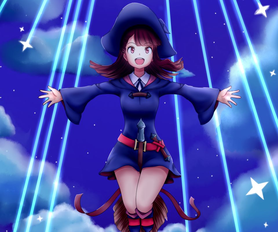 Laden Sie das Animes, Atsuko Kagari, Little Witch Academia-Bild kostenlos auf Ihren PC-Desktop herunter