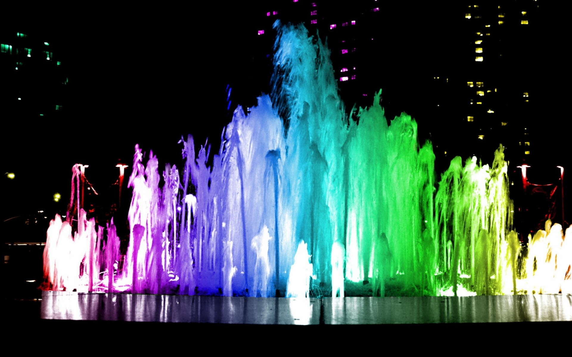 Download mobile wallpaper Fountain, Man Made, Lincoln Center Fountain for free.