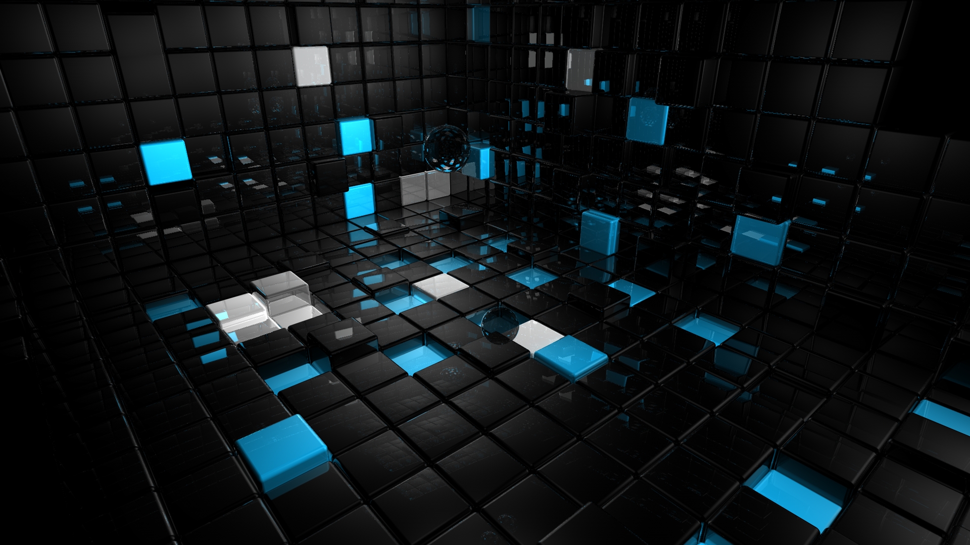 Téléchargez gratuitement l'image Abstrait, 3D, Cube sur le bureau de votre PC