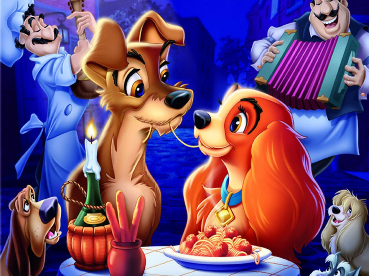 movie, lady and the tramp (1955), lady and the tramp