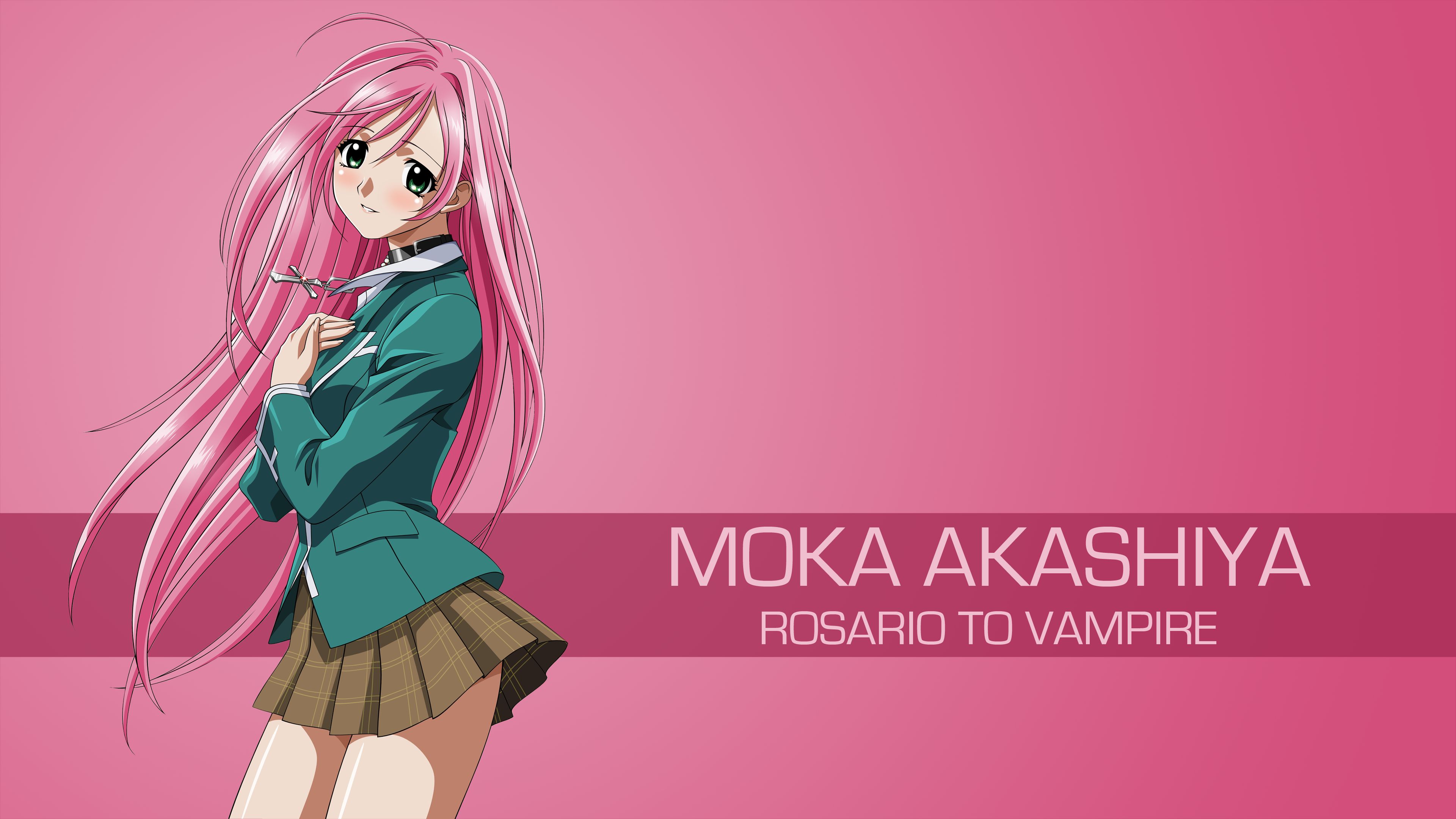 Free download wallpaper Anime, Rosario + Vampire on your PC desktop