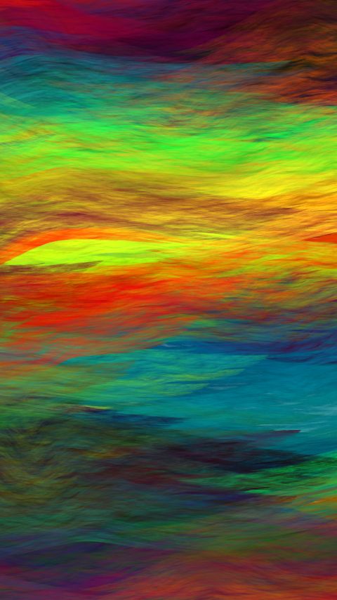 Download mobile wallpaper Abstract, Fractal, Colors, Colorful, Wave, Apophysis (Software) for free.