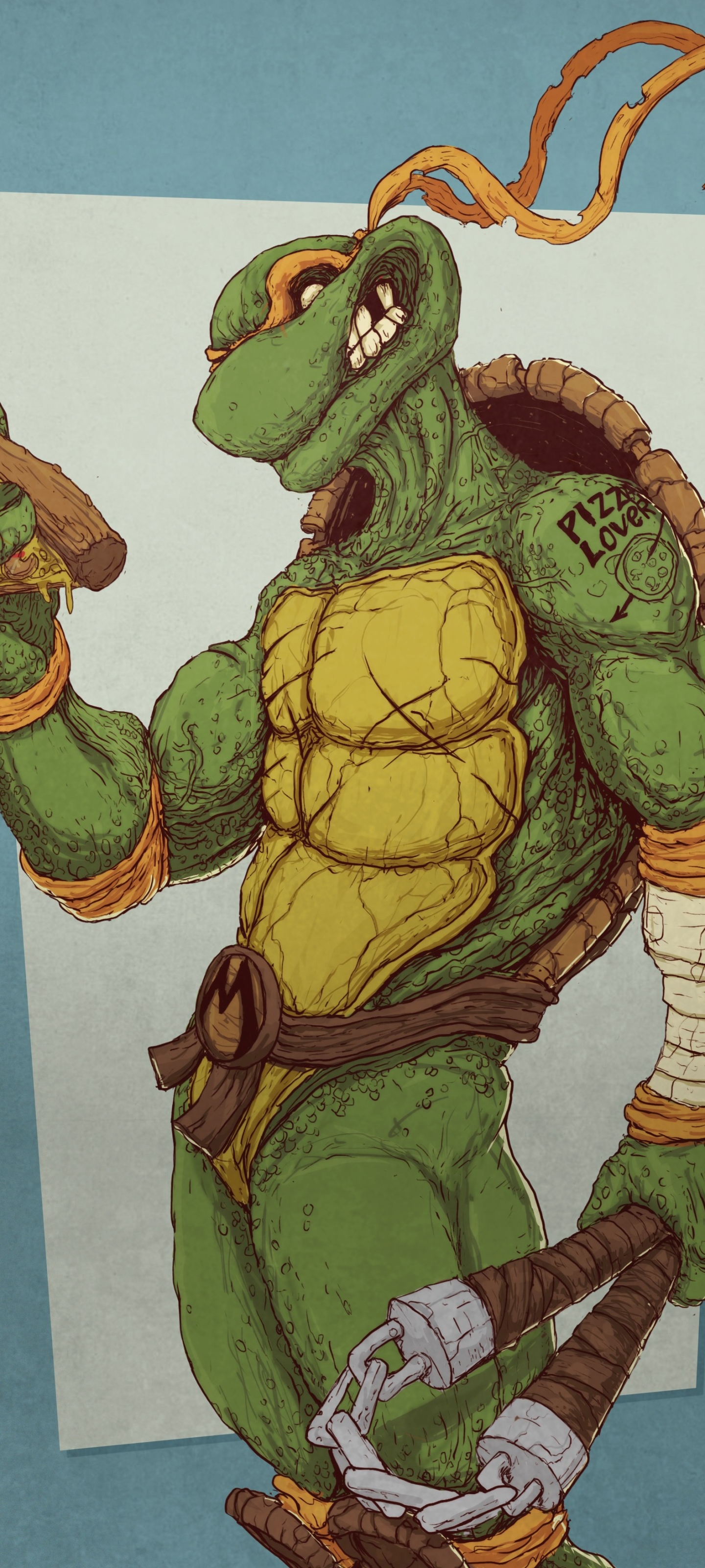Download mobile wallpaper Teenage Mutant Ninja Turtles, Comics, Michelangelo (Tmnt) for free.