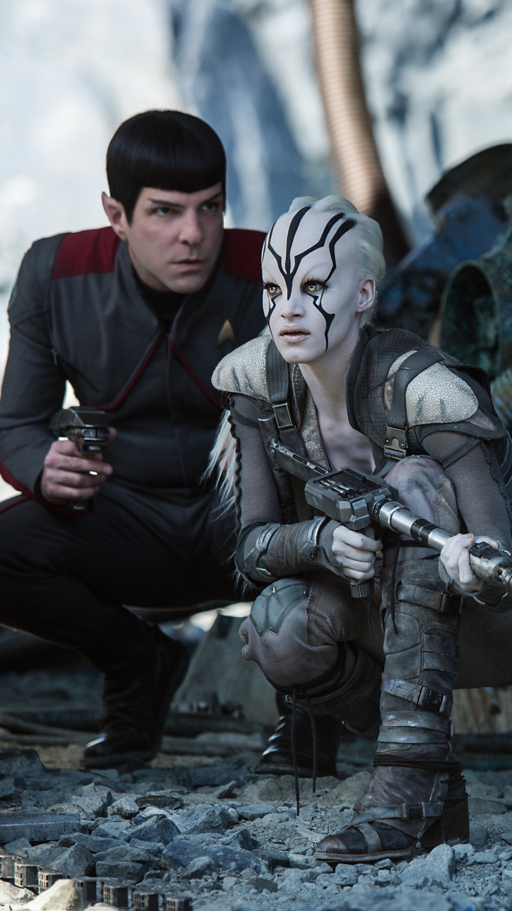 Handy-Wallpaper Star Trek, Filme, Zachary Quinto, Sofia Butella, Star Trek Beyond kostenlos herunterladen.