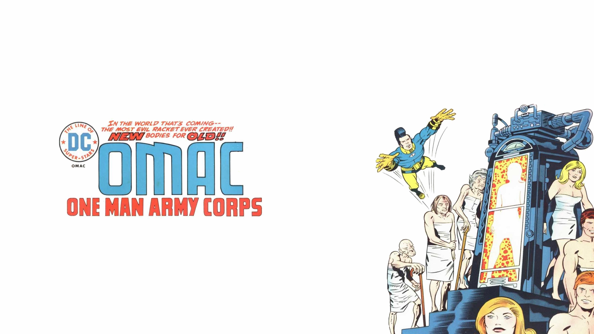comics, o m a c, omac (comics)
