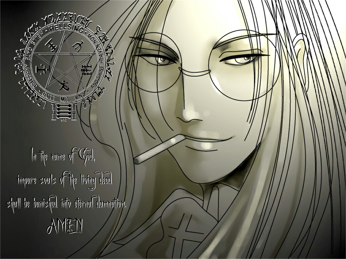 Desktop HD wallpaper: Anime, <b>Hellsing</b> free download background picture #703...