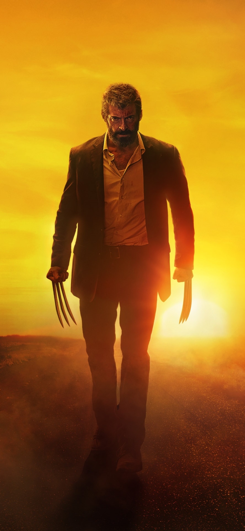 Download mobile wallpaper X Men, Hugh Jackman, Wolverine, Movie, Logan for free.