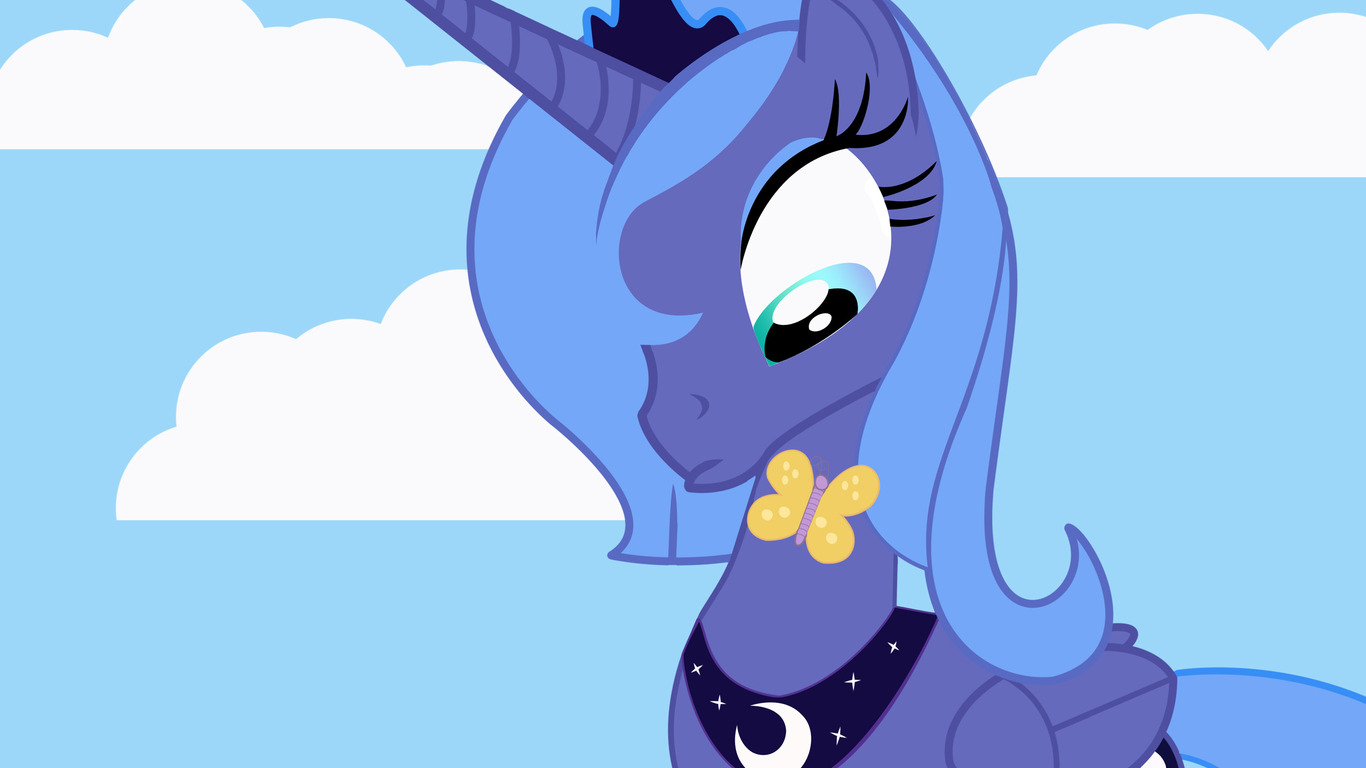 tv show, my little pony: friendship is magic, my little pony, princess luna, vector