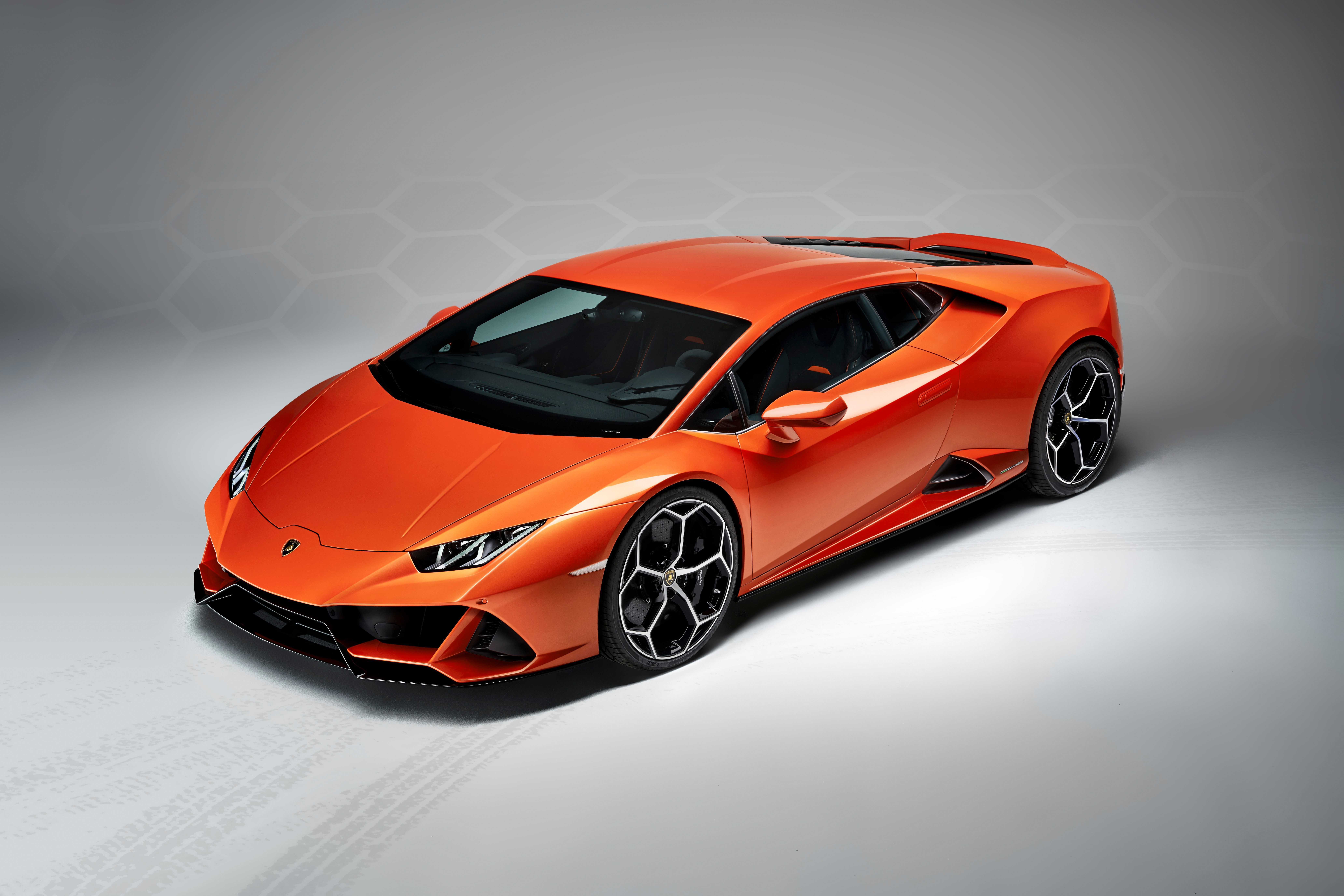 Téléchargez des papiers peints mobile Lamborghini, Voiture, Supercar, Lamborghini Huracan Evo, Véhicules, Voiture Orange gratuitement.