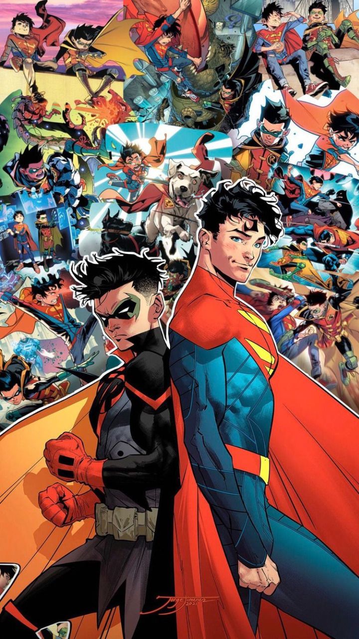 superman & robin special, comics, jon kent, ace the bat hound, superman, batman, superboy, damian wayne, krypto (dc comics), kal el, robin (dc comics), dc comics, lex luthor