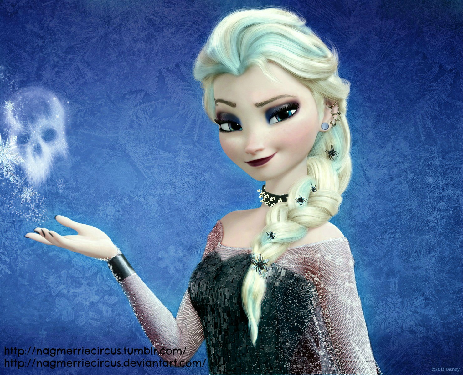 Téléchargez des papiers peints mobile Sombre, La Reine Des Neiges, Film, Magique, Elsa (Congelée) gratuitement.