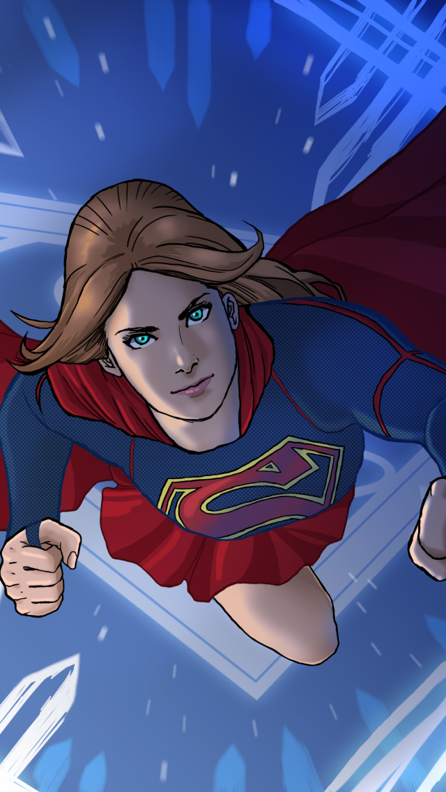 Baixar papel de parede para celular de História Em Quadrinhos, Dc Comics, Super Homen, Supergirl gratuito.