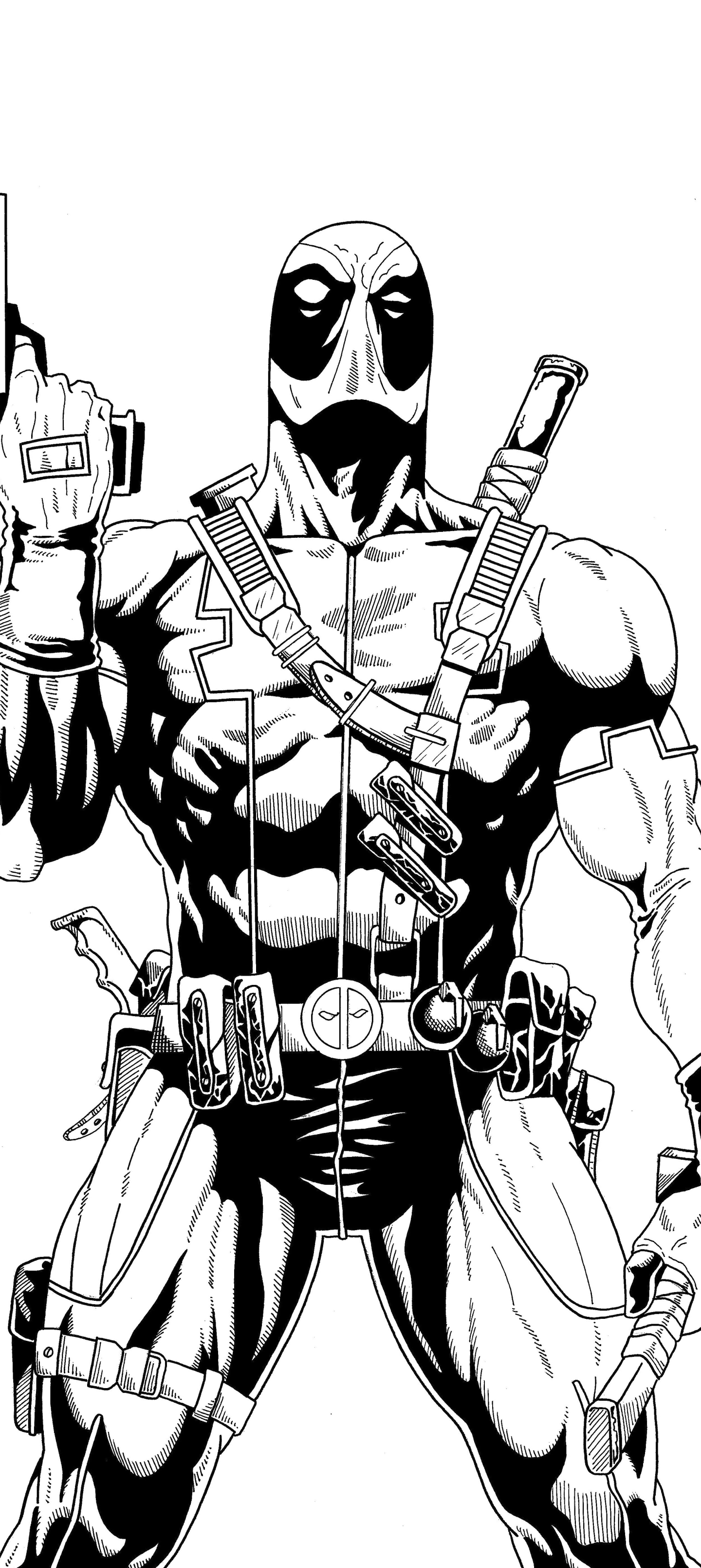 Download mobile wallpaper Deadpool, Comics for free.