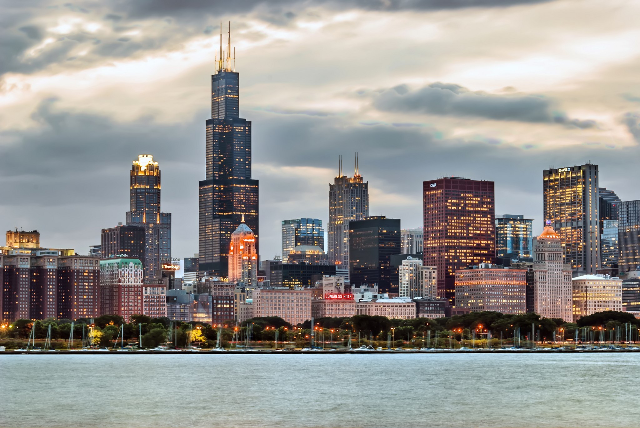 Baixar papel de parede para celular de Cidades, Chicago, Feito Pelo Homem gratuito.