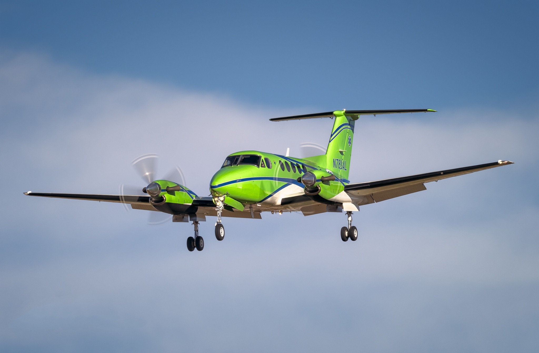Завантажити шпалери Beechcraft Super King Air на телефон безкоштовно