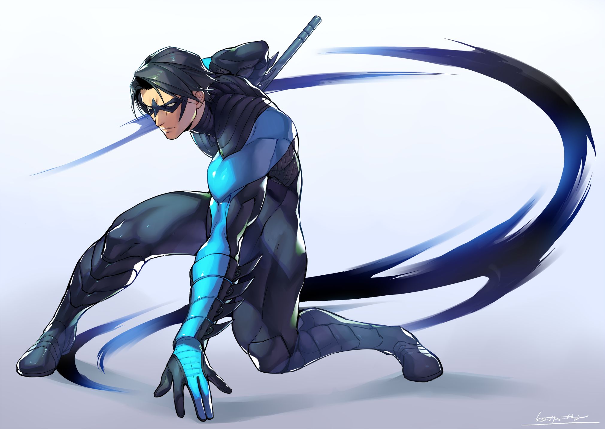 Nightwing  1366x768 Wallpapers