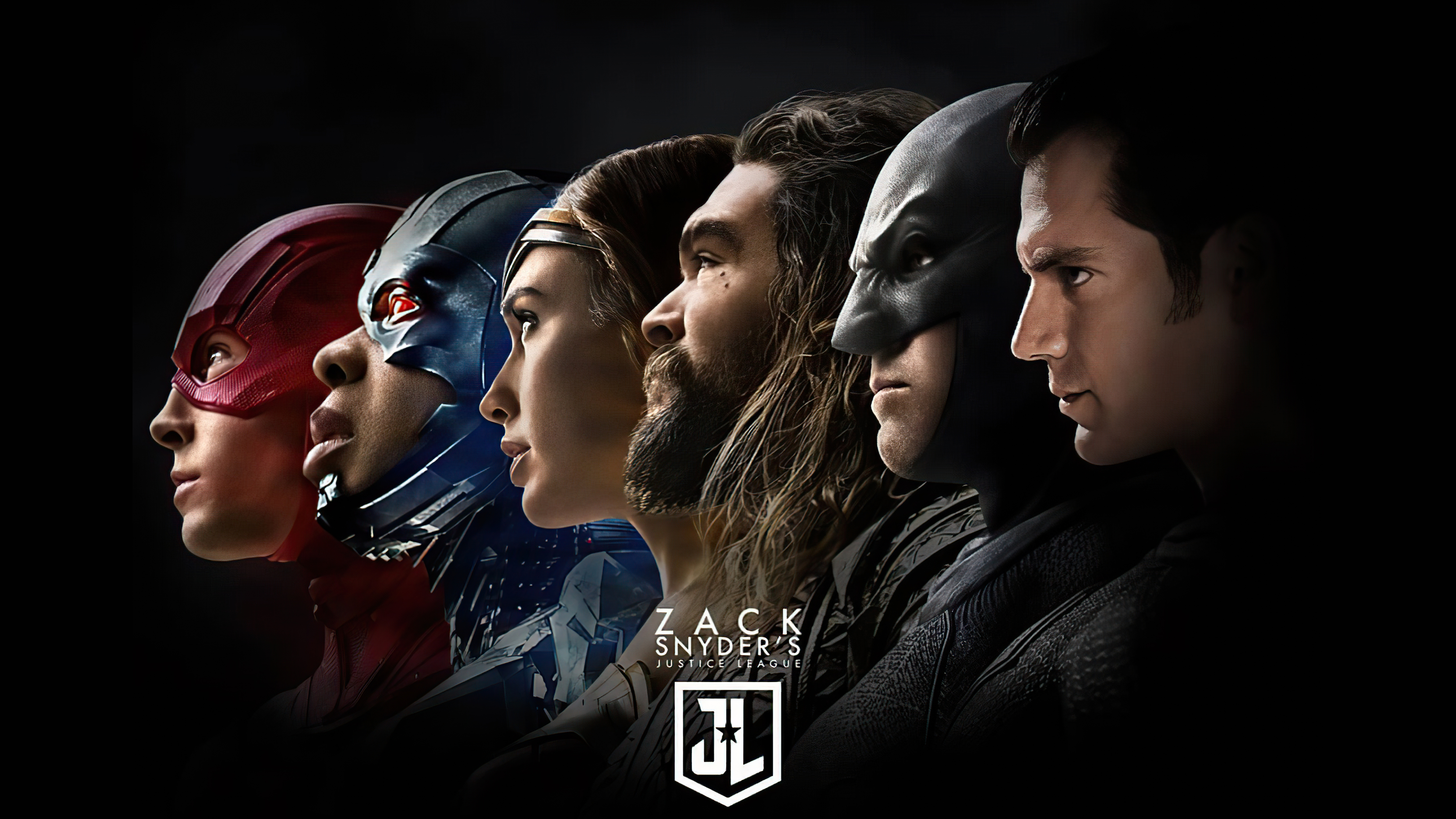 zack snyder's justice league, movie, aquaman, batman, cyborg (dc comics), flash, justice league, superman, wonder woman