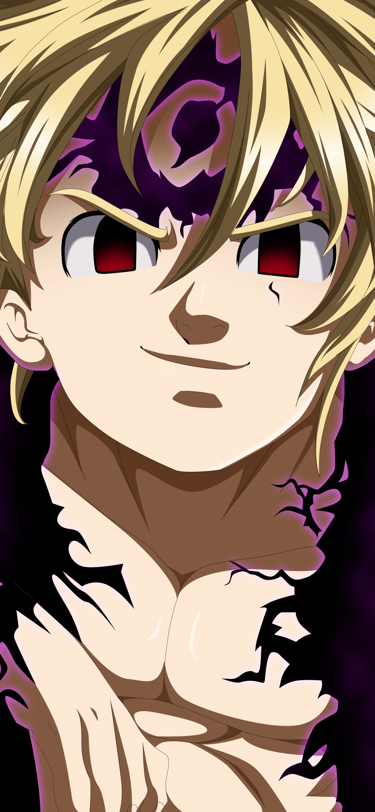 Download mobile wallpaper Anime, Blonde, Red Eyes, The Seven Deadly Sins, Meliodas (The Seven Deadly Sins) for free.