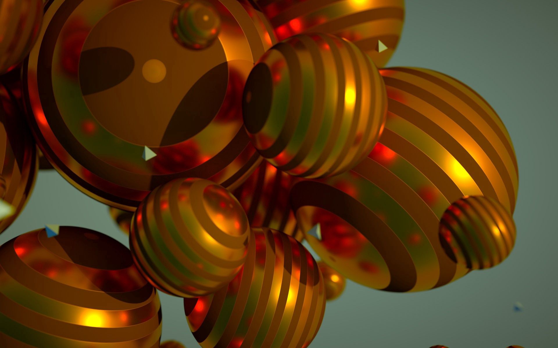 3d, circles, striped, flight, balls, dimensions (edit), dimension