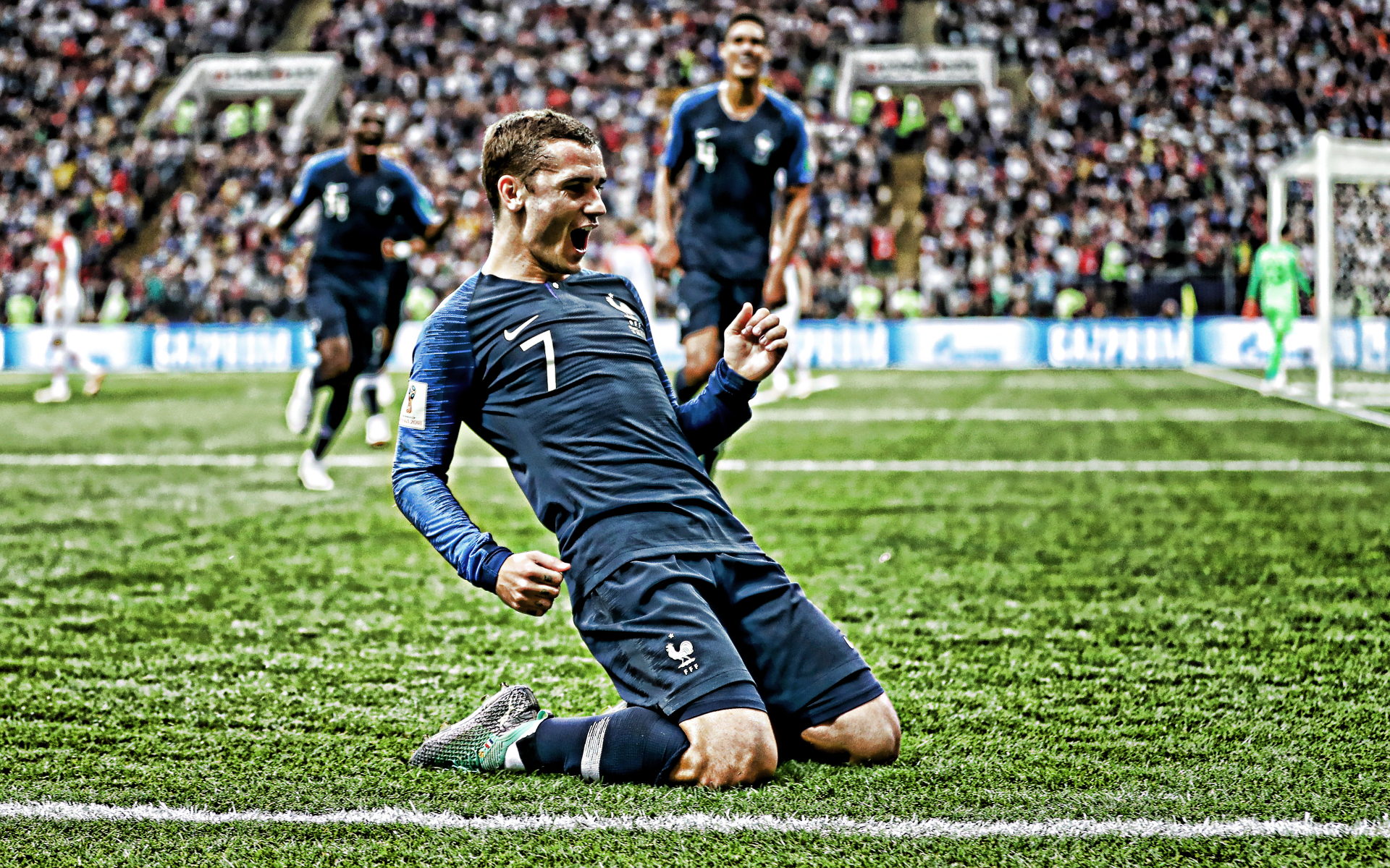 Baixar papel de parede para celular de Esportes, Futebol, Antoine Griezmann, Seleção Francesa De Futebol gratuito.