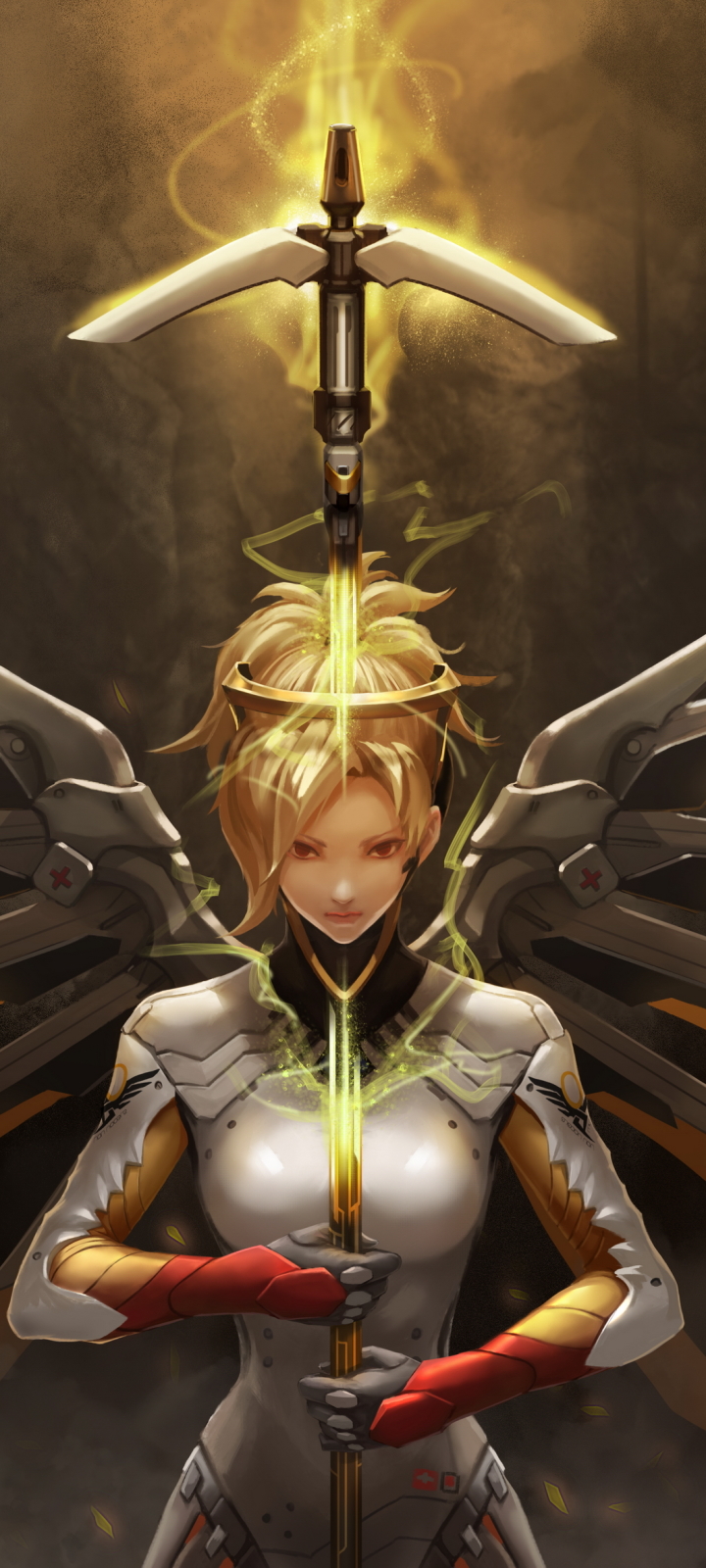 Download mobile wallpaper Overwatch, Video Game, Mercy (Overwatch) for free.