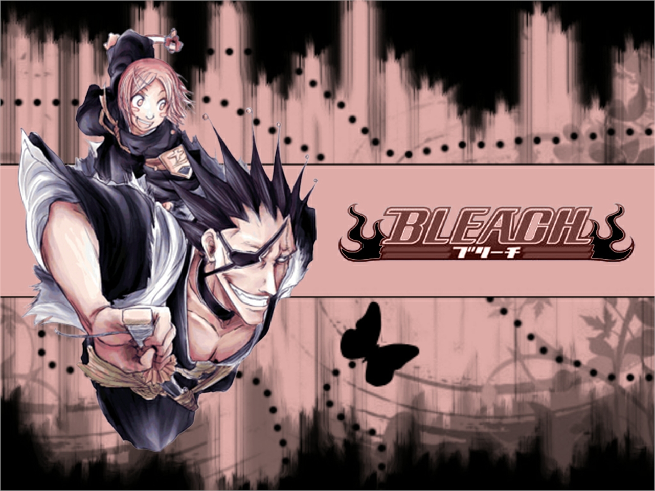 Download mobile wallpaper Anime, Bleach, Kenpachi Zaraki, Yachiru Kusajishi for free.