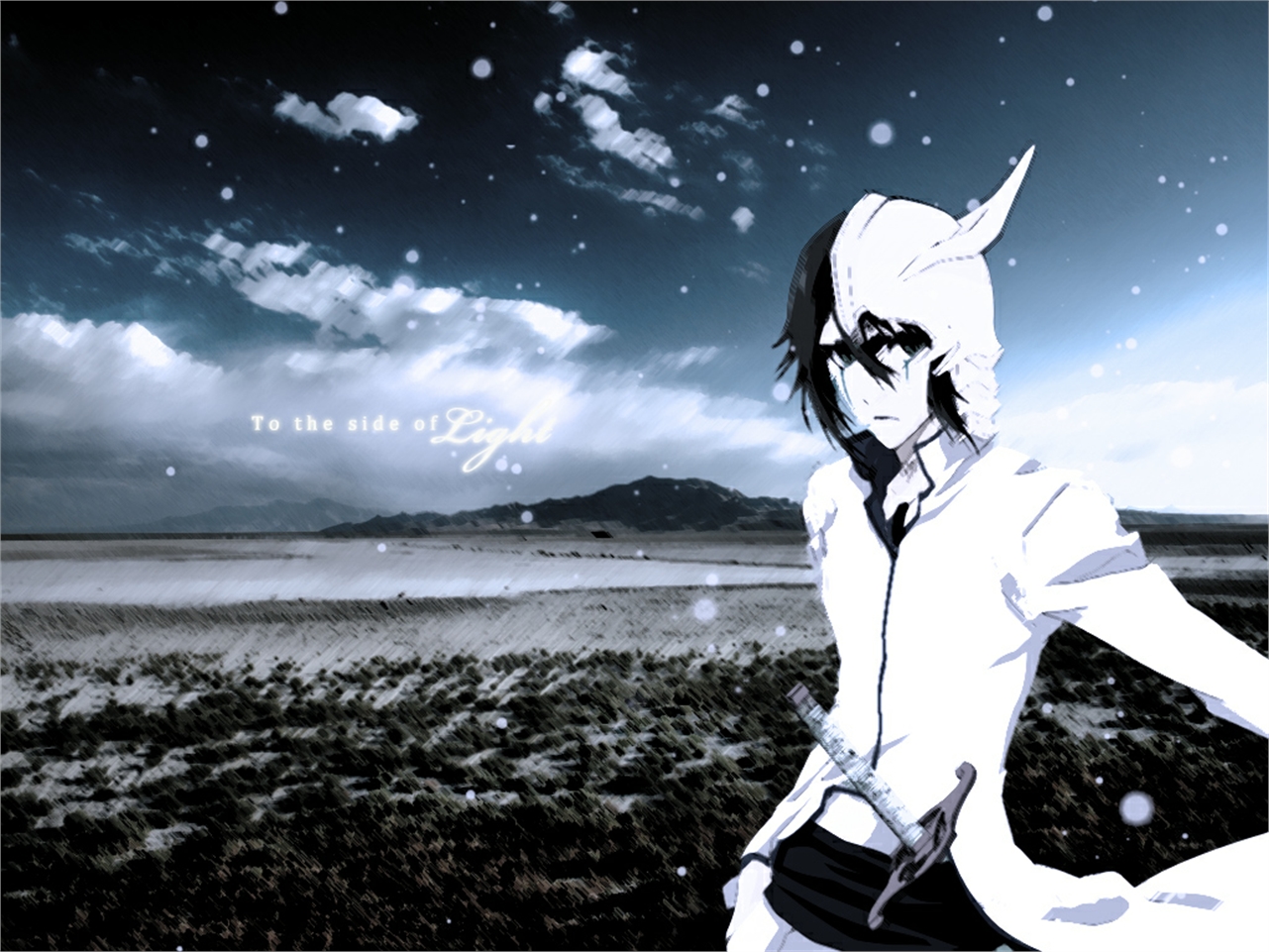 Handy-Wallpaper Bleach, Animes, Ulquiorra Cifer kostenlos herunterladen.