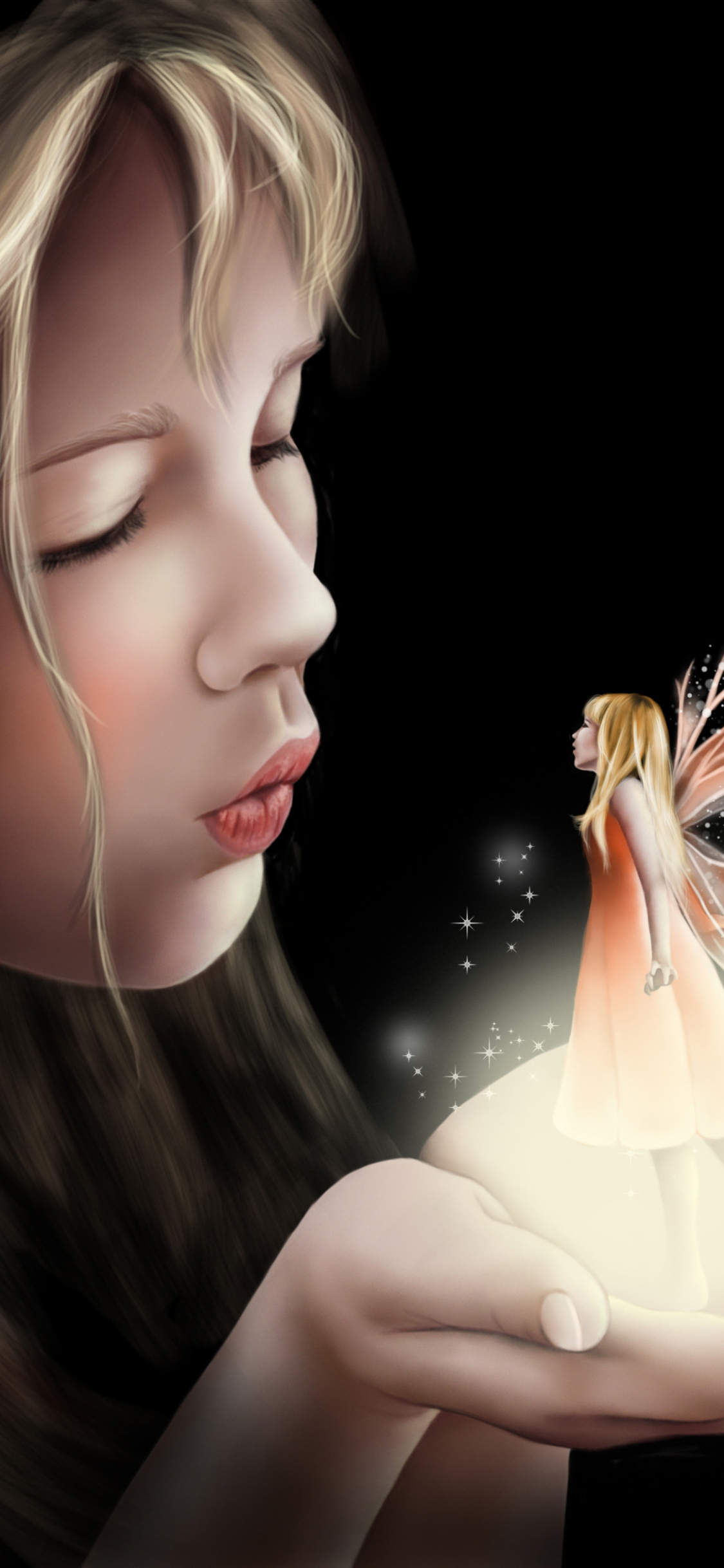 Download mobile wallpaper Fantasy, Child, Fairy for free.