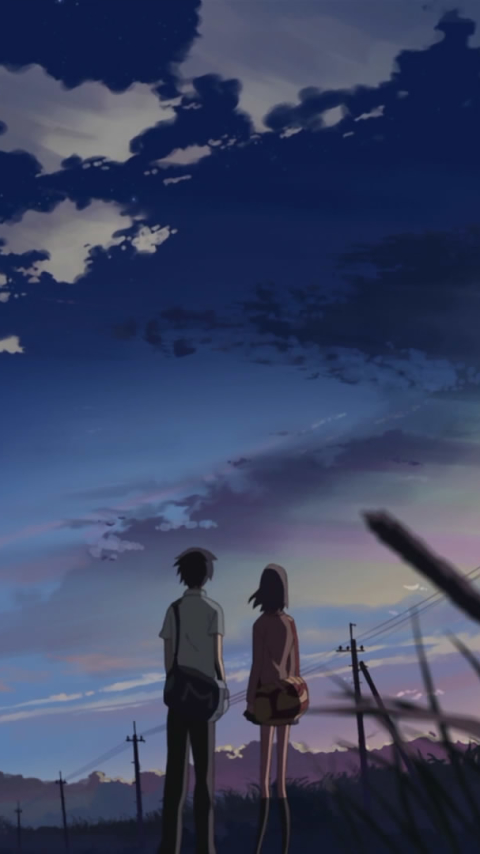 Descarga gratuita de fondo de pantalla para móvil de Animado, Cinco Centímetros Por Segundo, Takaki Touno, Akari Shinohara.
