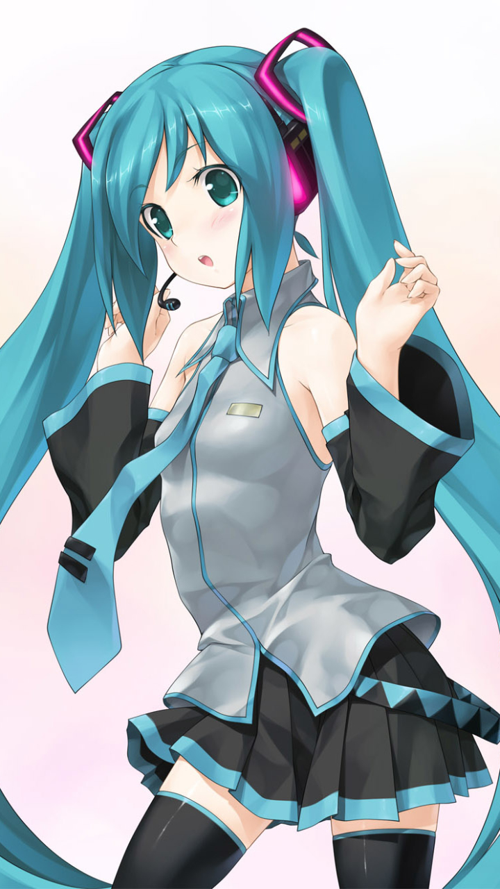 Download mobile wallpaper Anime, Vocaloid, Hatsune Miku for free.