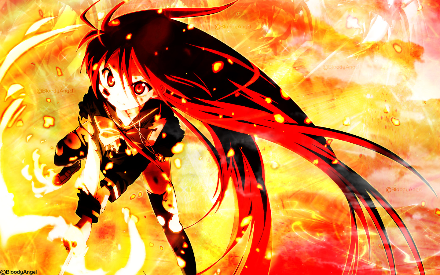 Handy-Wallpaper Animes, Shakugan No Shana kostenlos herunterladen.