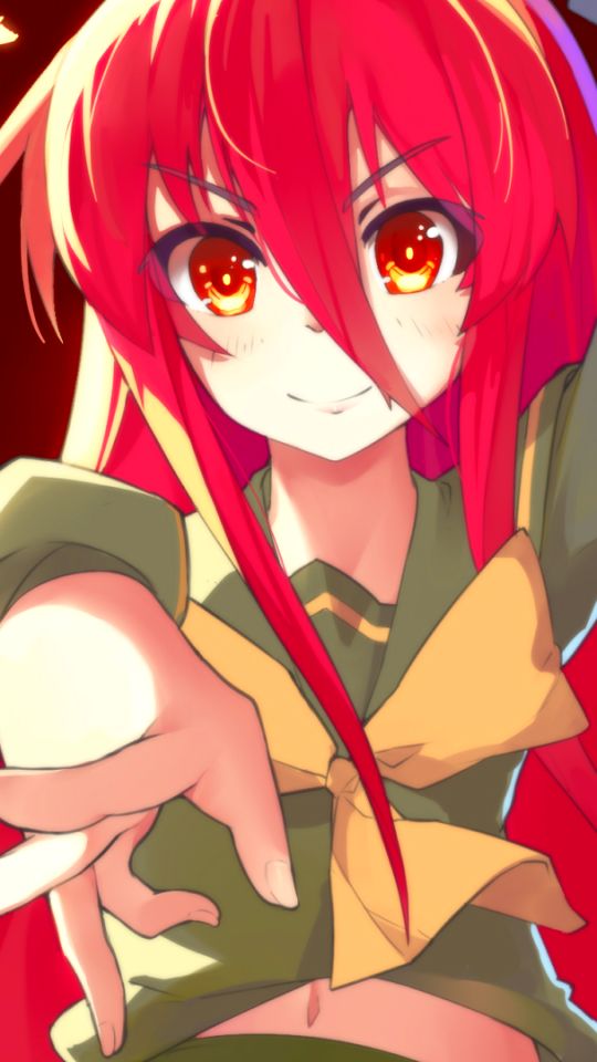 Download mobile wallpaper Anime, Red Eyes, Long Hair, Red Hair, Shakugan No Shana, Shana (Shakugan No Shana) for free.