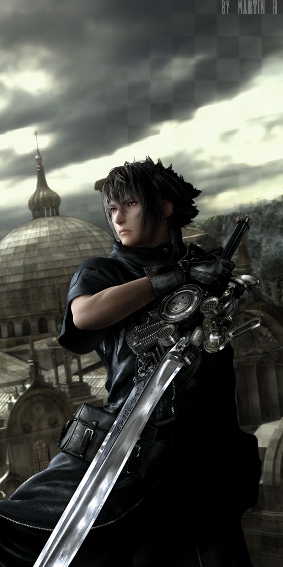 Download mobile wallpaper Magic, Final Fantasy, Sword, Video Game, Noctis Lucis Caelum for free.