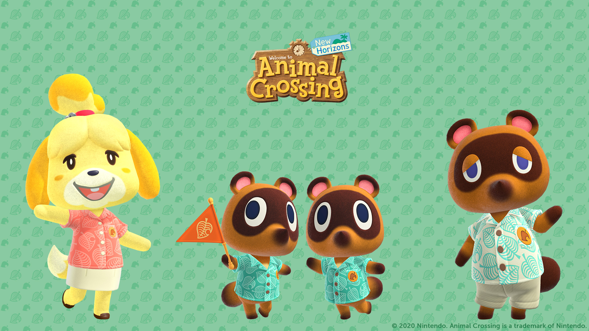 animal crossing: new horizons, video game, isabelle (animal crossing), timmy (animal crossing), tom nook, tommy (animal crossing)
