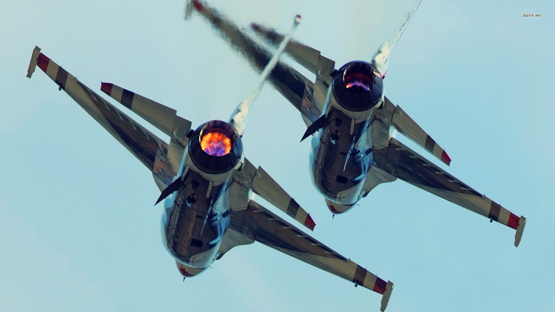 Скачать обои бесплатно Военные, Аэроплан, General Dynamics F 16 Файтинг Фэлкон, Реактивные Истребители картинка на рабочий стол ПК