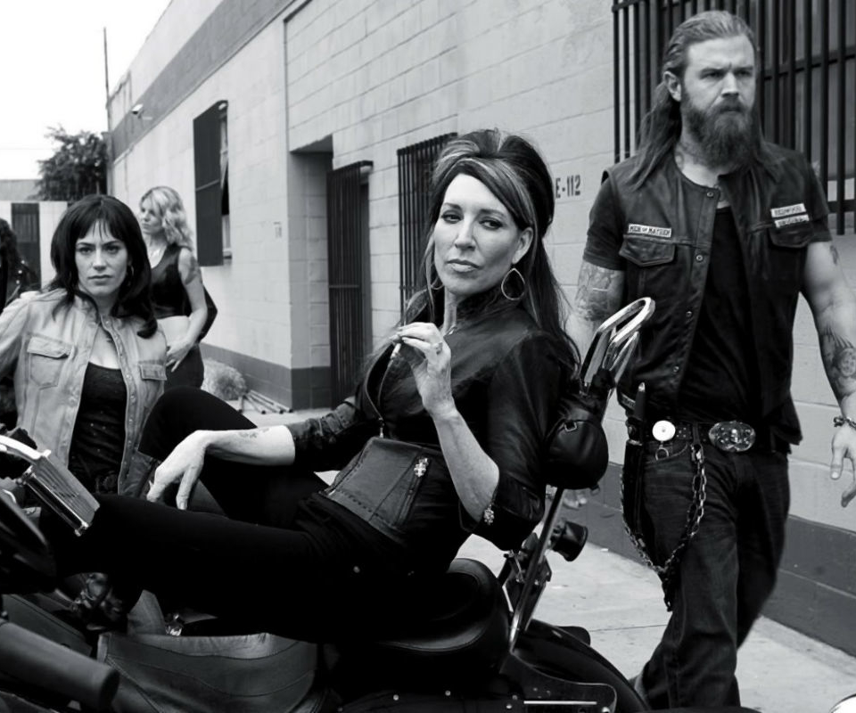 Download mobile wallpaper Sons Of Anarchy, Harley Davidson, Biker, Leather, Tv Show for free.