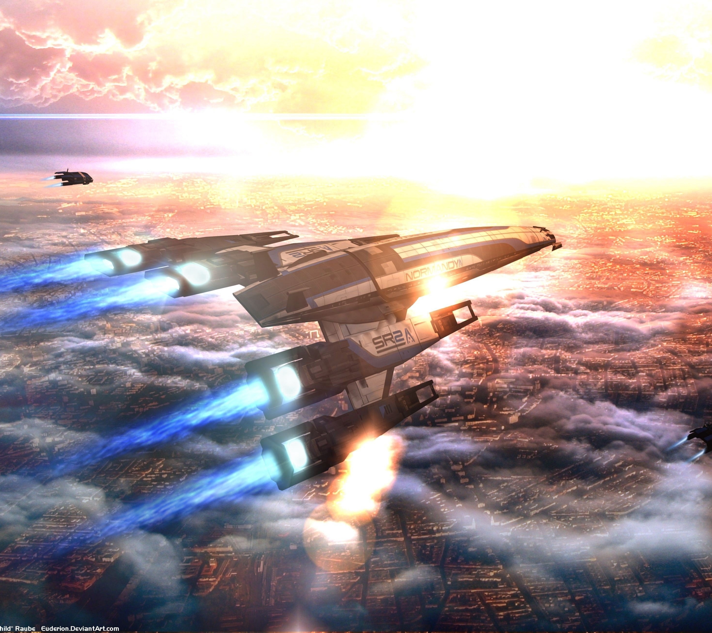 Descarga gratuita de fondo de pantalla para móvil de Mass Effect, Videojuego, Normandía Sr 2.