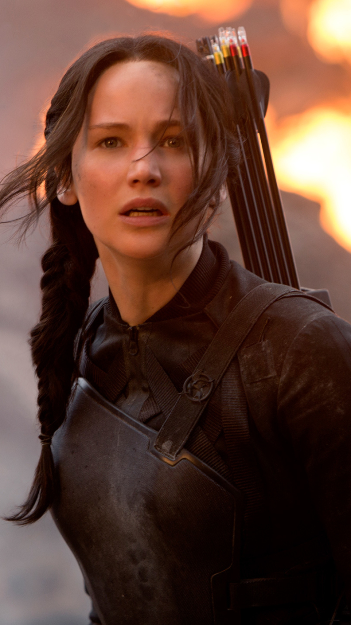 Descarga gratuita de fondo de pantalla para móvil de Películas, Katniss Everdeen, Jennifer Lawrence, Los Juegos Del Hambre, Los Juegos Del Hambre: Sinsajo Parte 1.