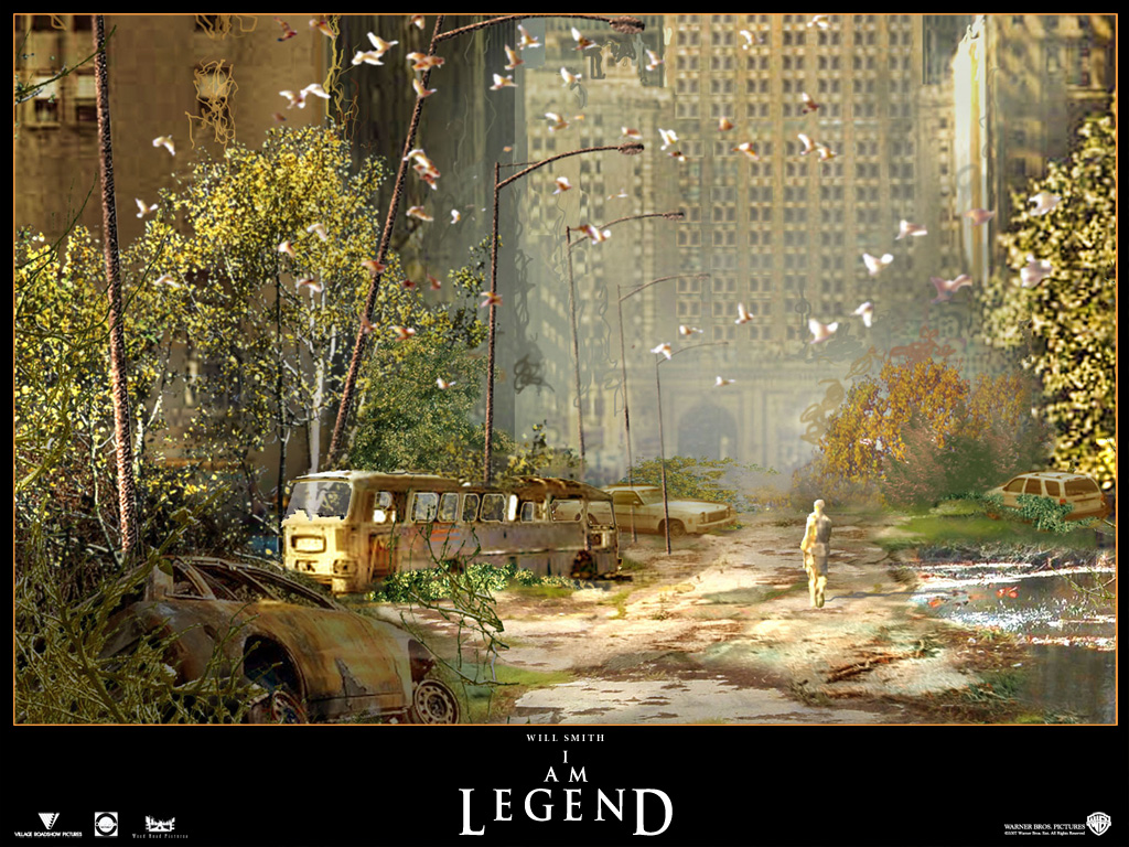 Laden Sie I Am Legend HD-Desktop-Hintergründe herunter