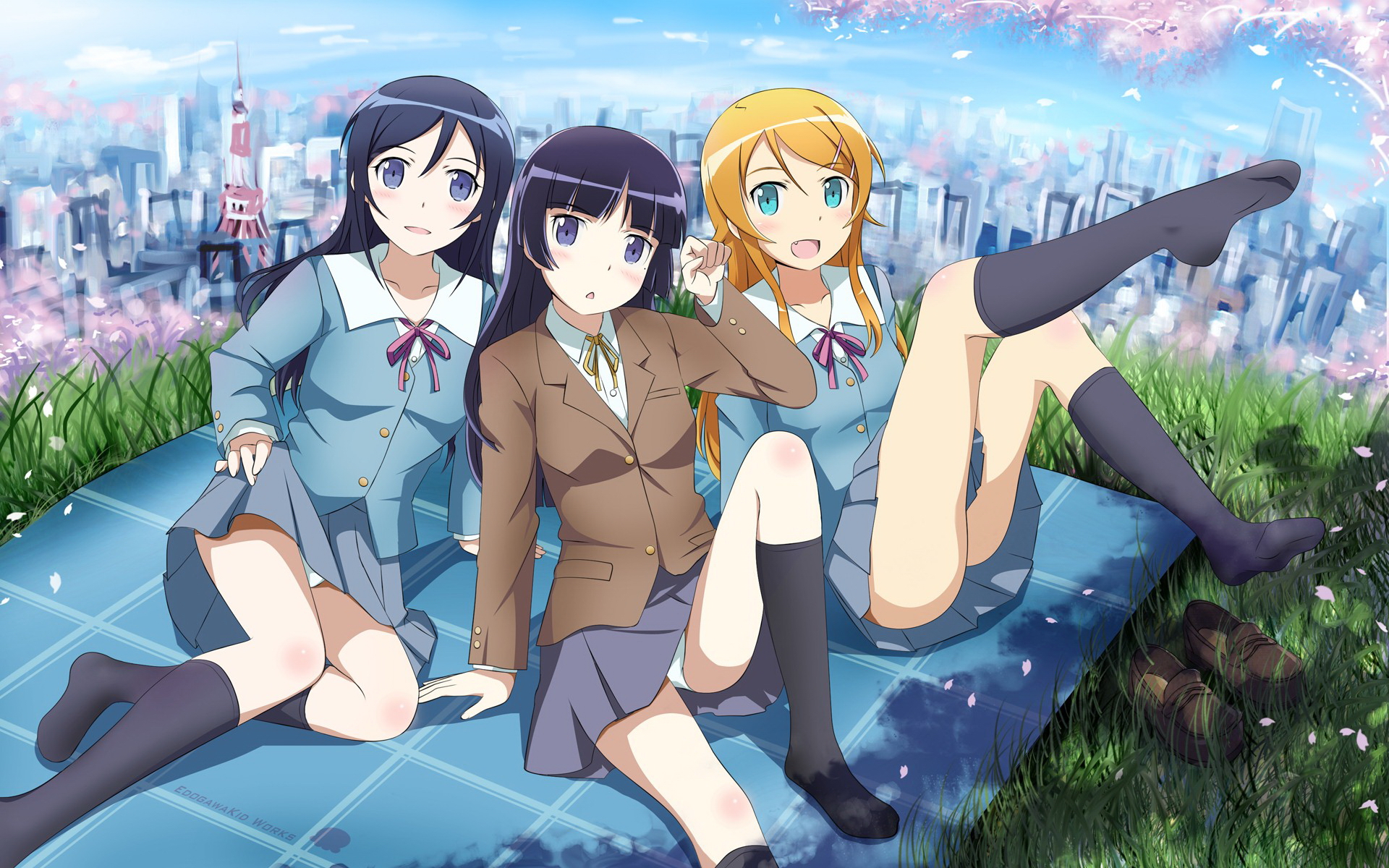 Baixe gratuitamente a imagem Meninas, Anime na área de trabalho do seu PC