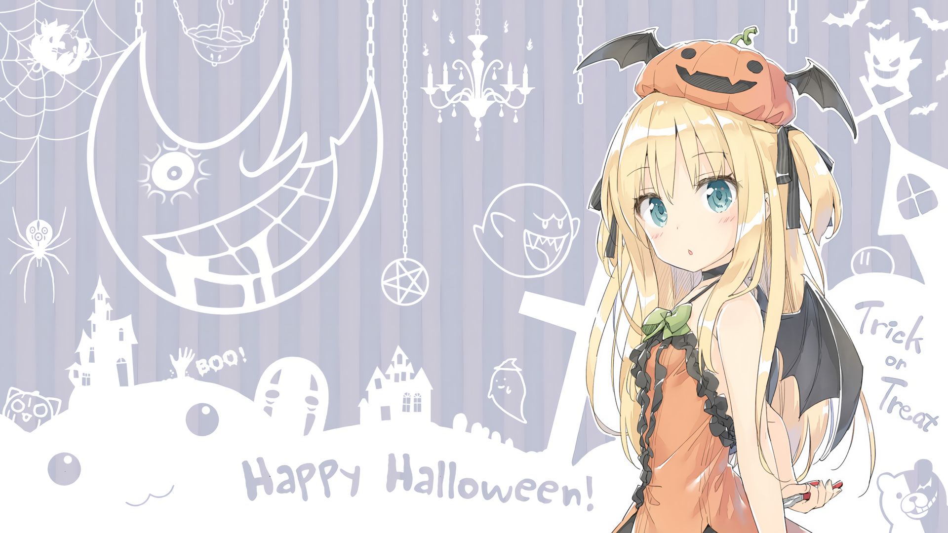 785406 Bild herunterladen animes, halloween: die nacht des grauens, fröhliches halloween - Hintergrundbilder und Bildschirmschoner kostenlos