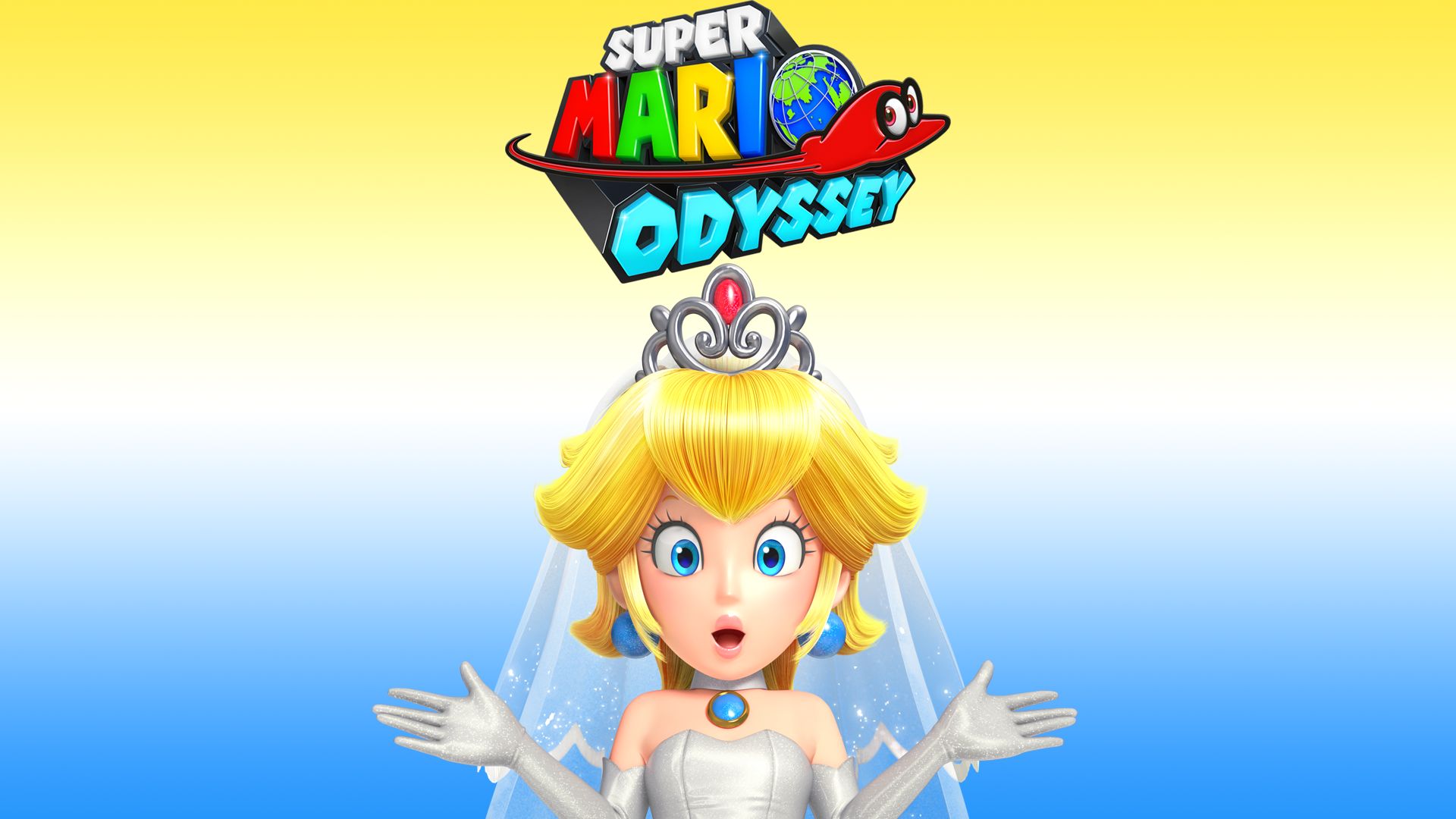 Download mobile wallpaper Mario, Video Game, Super Mario, Princess Peach, Super Mario Odyssey for free.