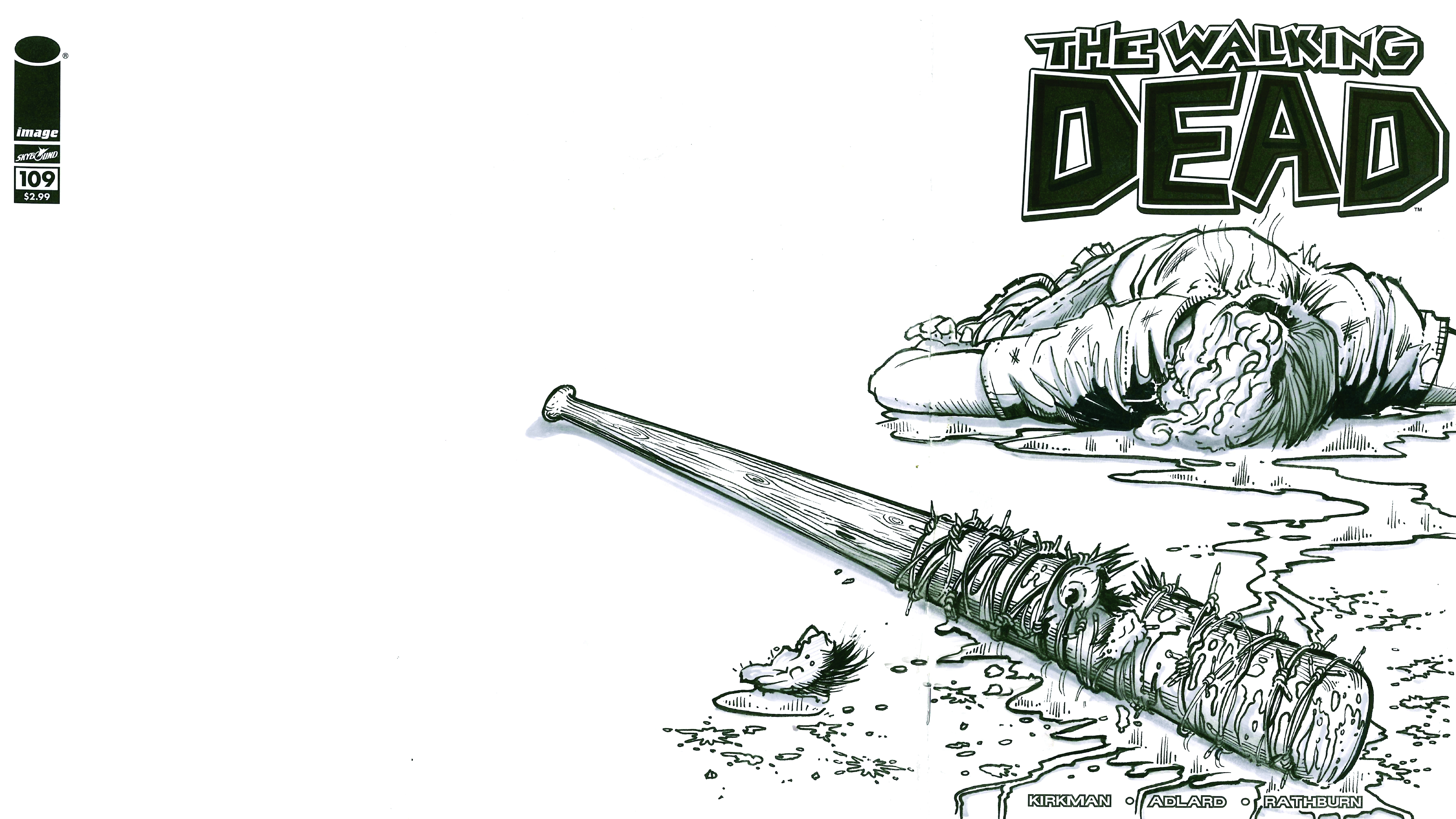 Téléchargez des papiers peints mobile Bande Dessinées, The Walking Dead gratuitement.